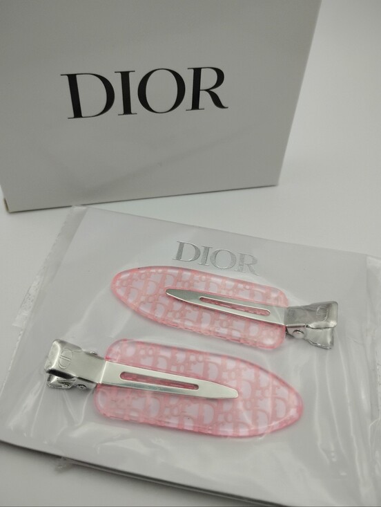 Dior Accessories - DIOR Backstage VIP Pink Hair Clips NEW IN THE BOX